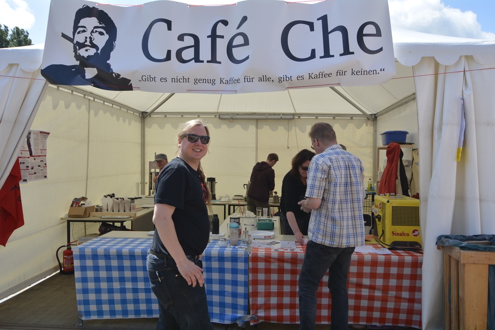Café Che auf dem UZ-Pressefest