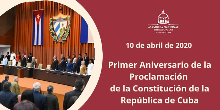 erster Jahrestag der Verkündigung der neuen Verfassung