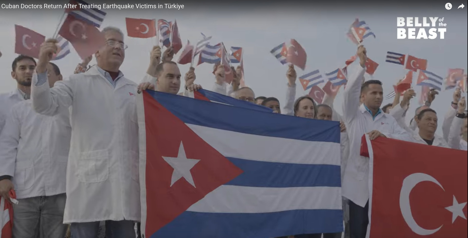 Kubanische Ärzte zurück aus der Türkei