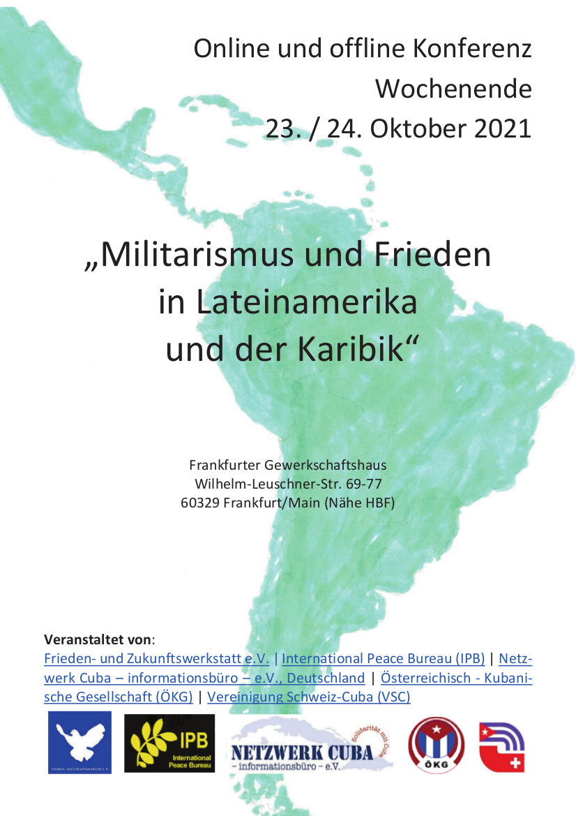 "Militarismus und Frieden in Lateinamerika  und der Karibik"