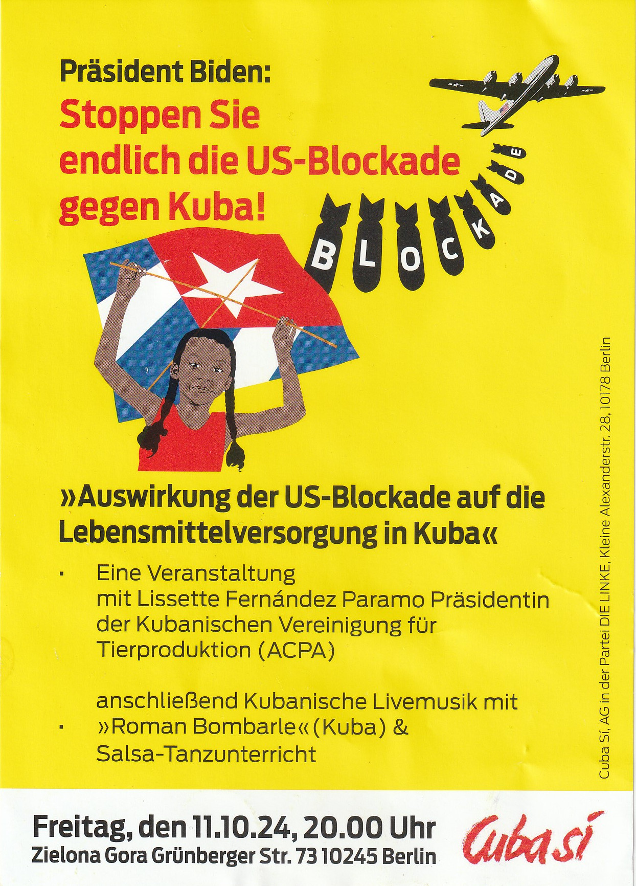 Auswirkungen der US-Blockade